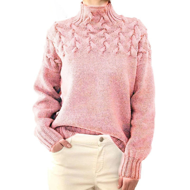 Kylie™ | Sweter dzianinowy z golfem