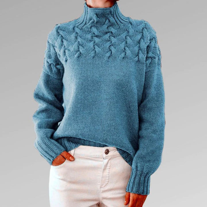 Kylie™ | Sweter dzianinowy z golfem