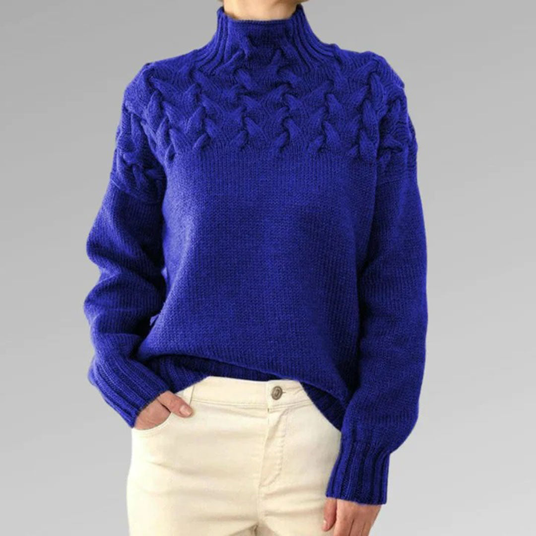 Kylie™ | Sweter dzianinowy z golfem