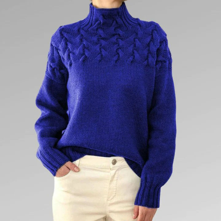 Kylie™ | Sweter dzianinowy z golfem
