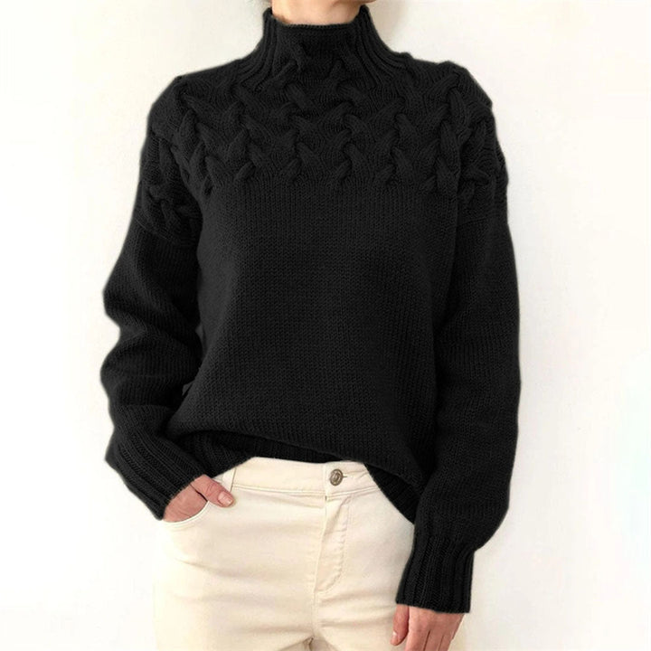 Kylie™ | Sweter dzianinowy z golfem