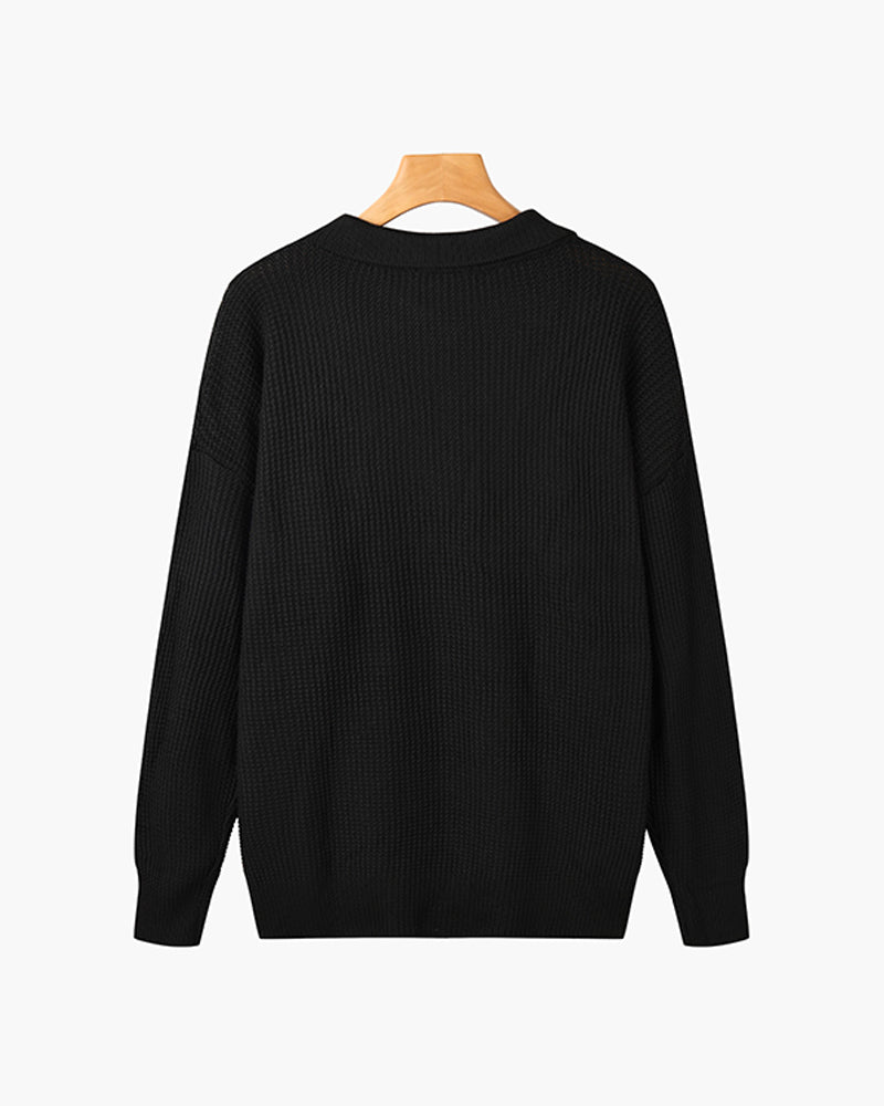 Sweter GONGJU z zamkiem