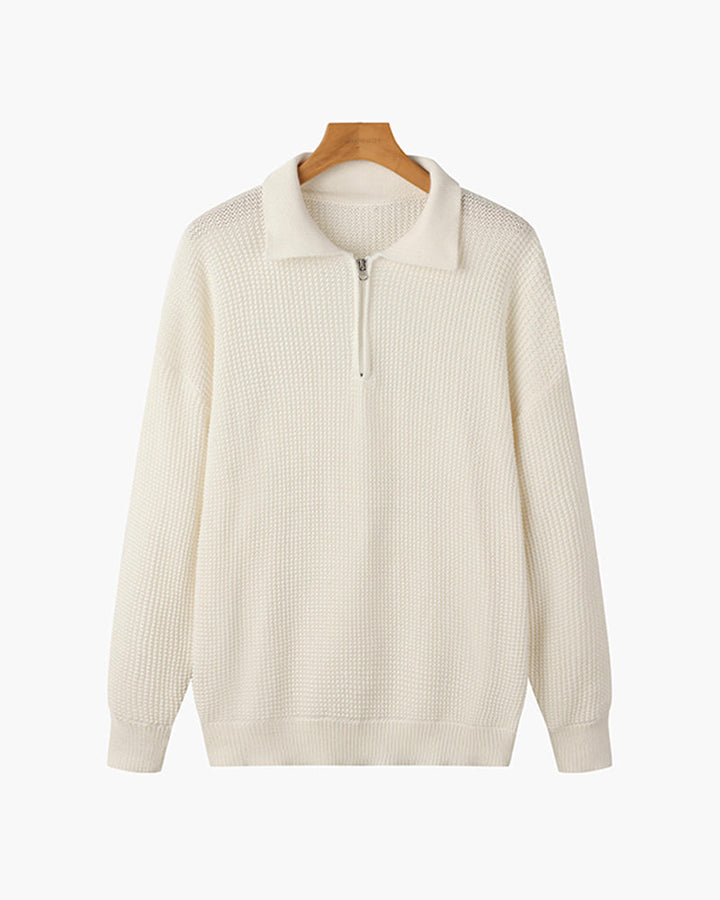 Sweter GONGJU z zamkiem