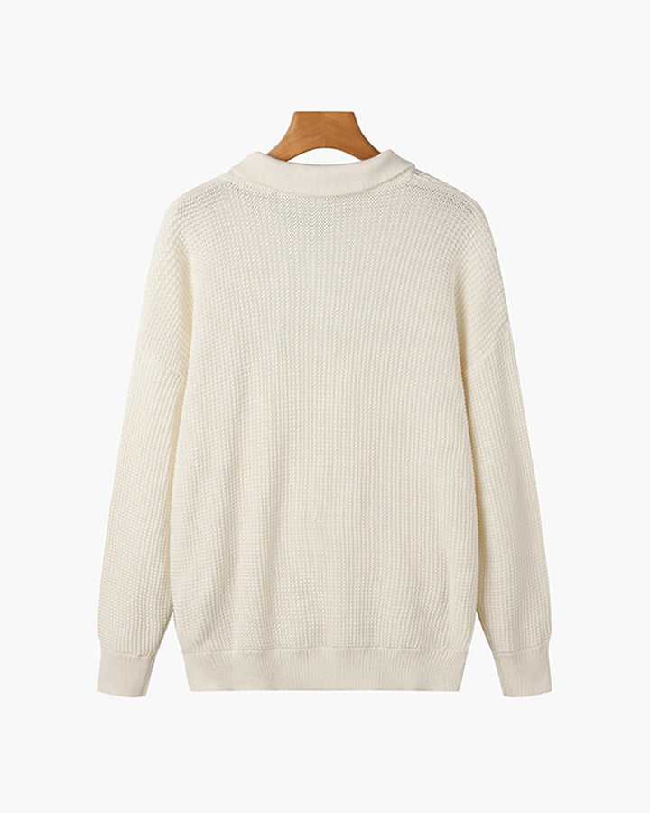 Sweter GONGJU z zamkiem