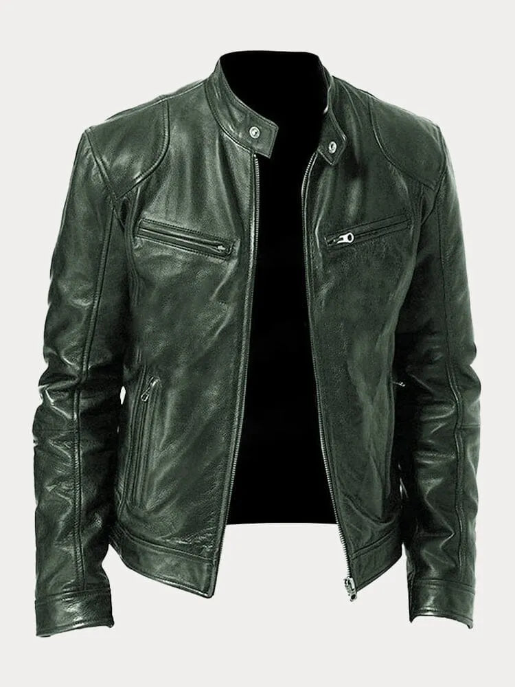 ROSSI ROMA™ | Casual Leather Jacket