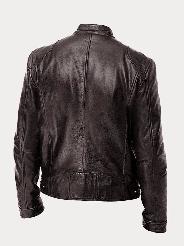 ROSSI ROMA™ | Casual Leather Jacket