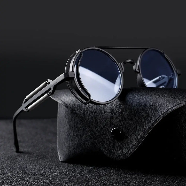 Okulary przeciwsłoneczne w stylu vintage steampunk