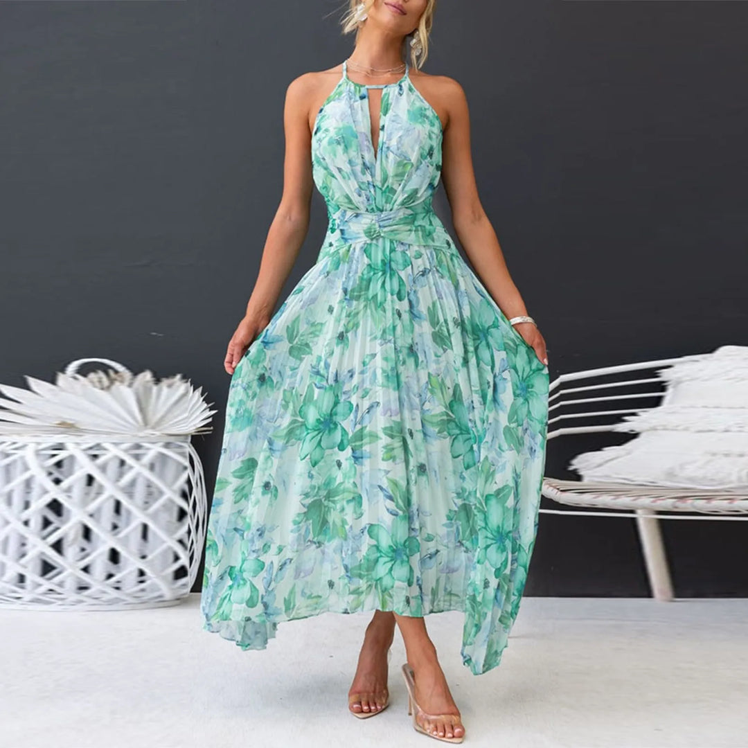 Tropikalna Elegancja – Sukienka Maxi