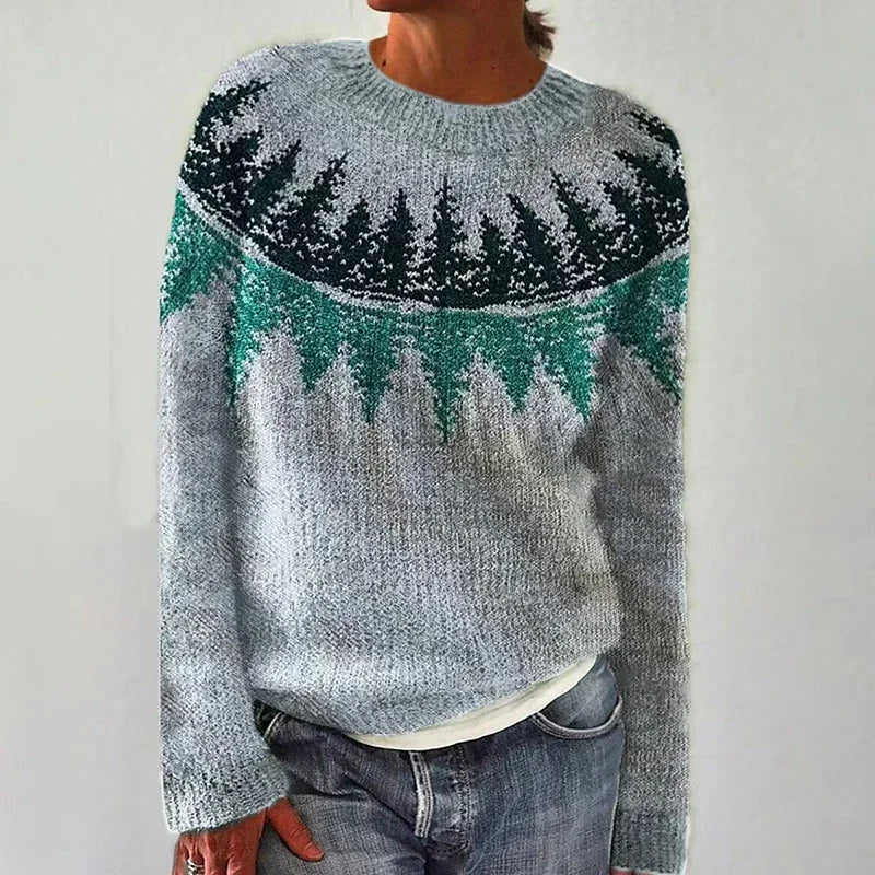 Cate | Klasyczny Sweter Dziany