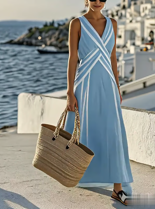 Elegancka Sukienka Krzyżowa