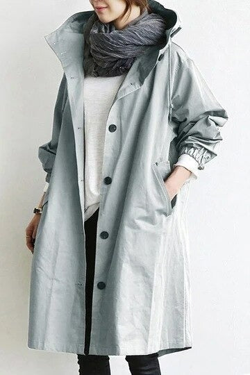 Mandy | Elegancki i wodoodporny płaszcz trench
