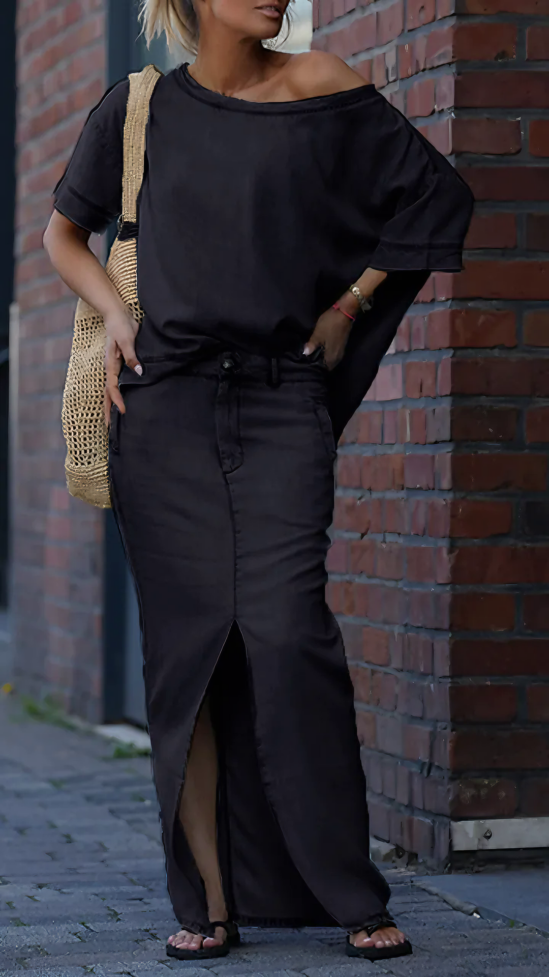 Nina – Komplet w Stylu Streetwear