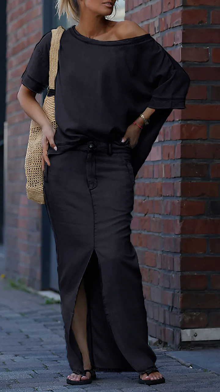 Nina – Komplet w Stylu Streetwear