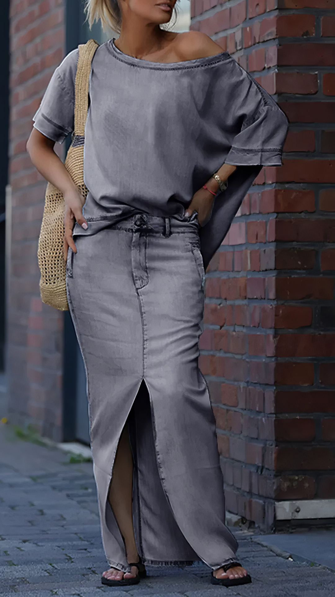 Nina – Komplet w Stylu Streetwear