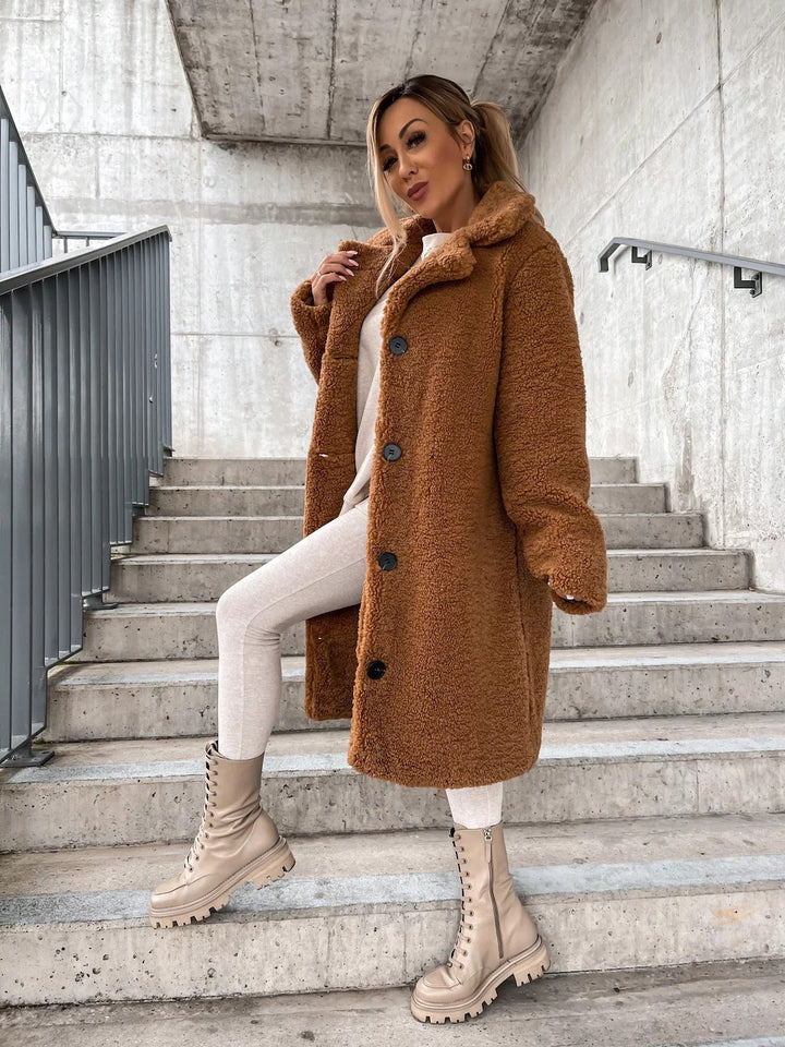 Luana - Puchowy Teddy Jacket