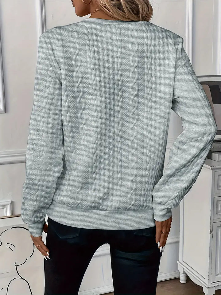 Emy | Sweter z zamkiem