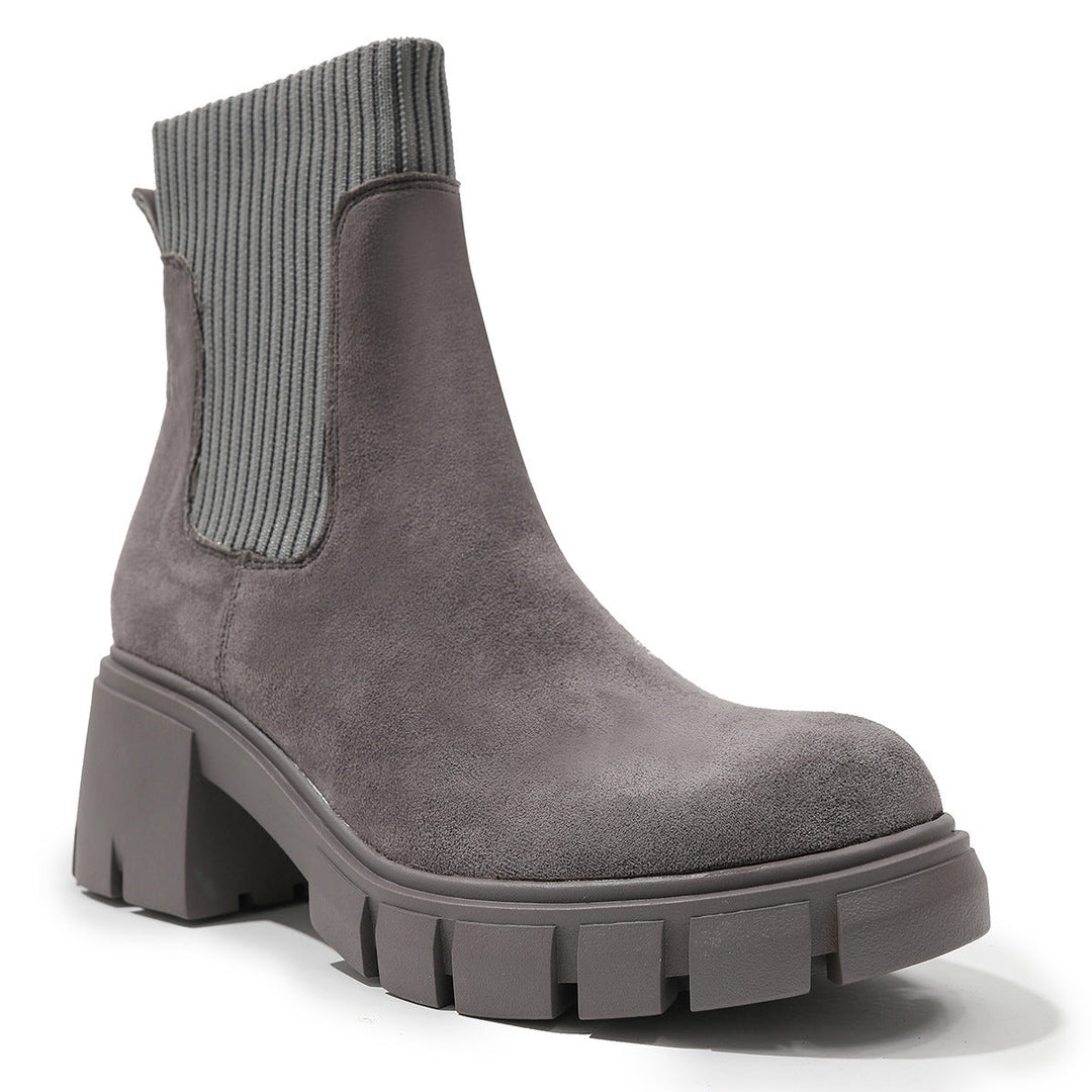 Lena – Eleganckie zimowe buty z zamszu dla kobiet