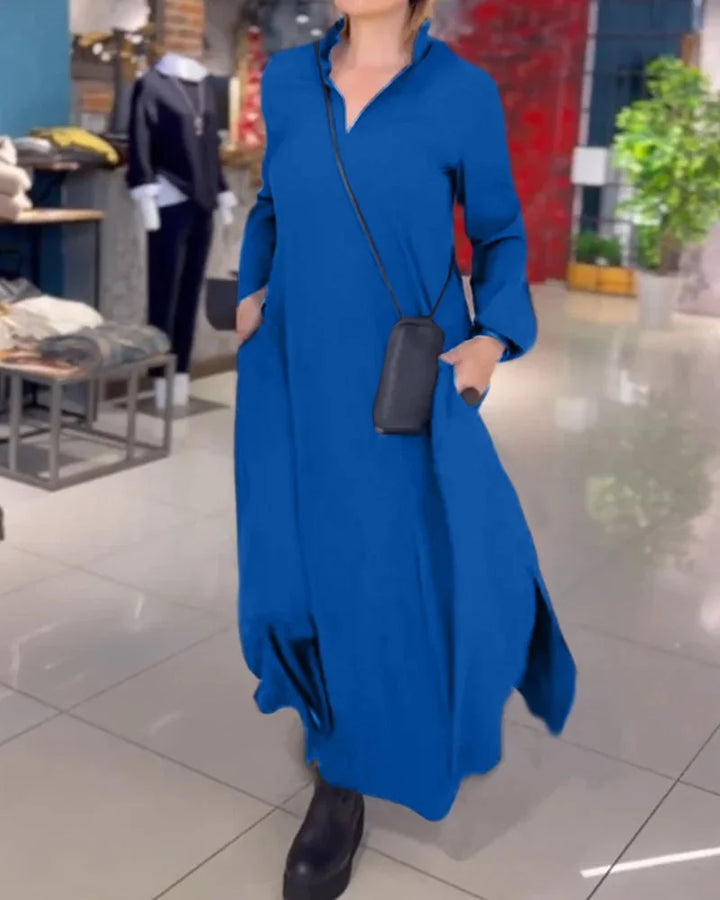 Klara - Zwiewna Sukienka Maxi