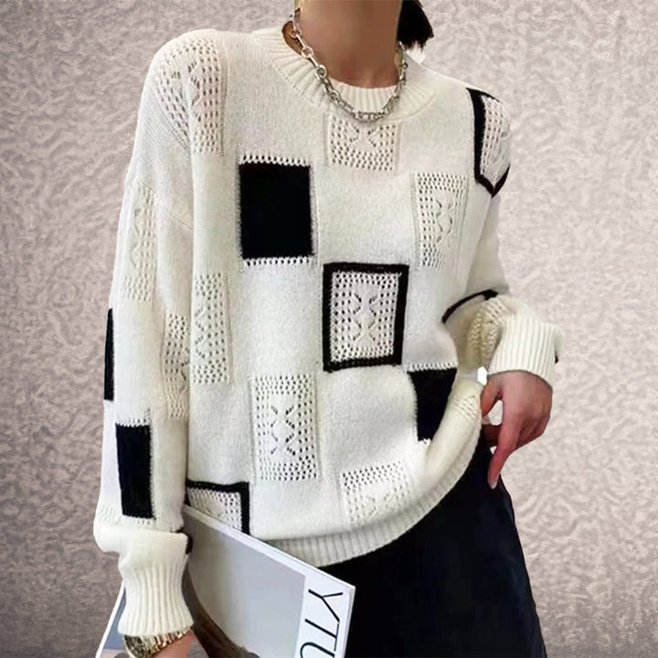 Joyce - Stylowy Dzianinowy Sweter