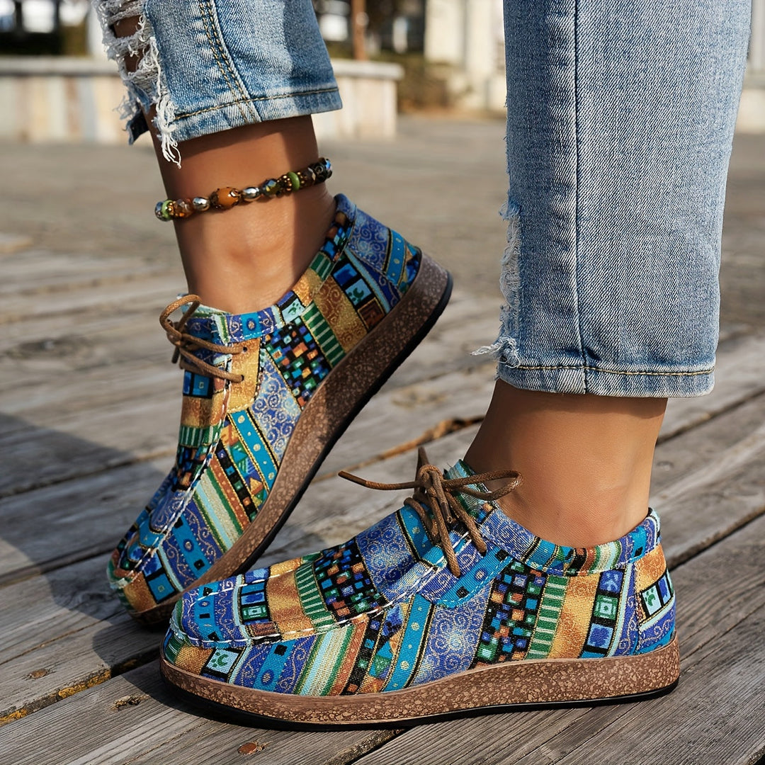 Beeckhoven – Kolorowe Retro Buty Damskie
