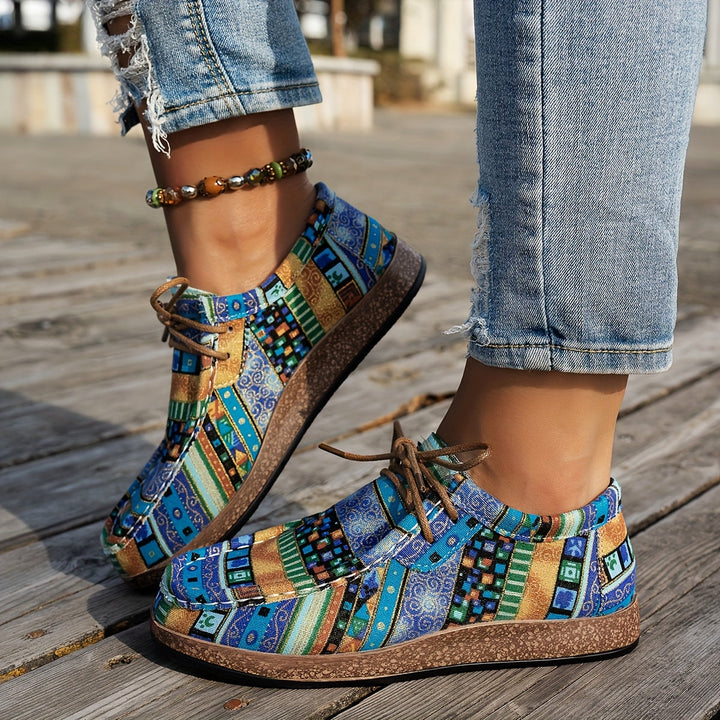 Beeckhoven – Kolorowe Retro Buty Damskie