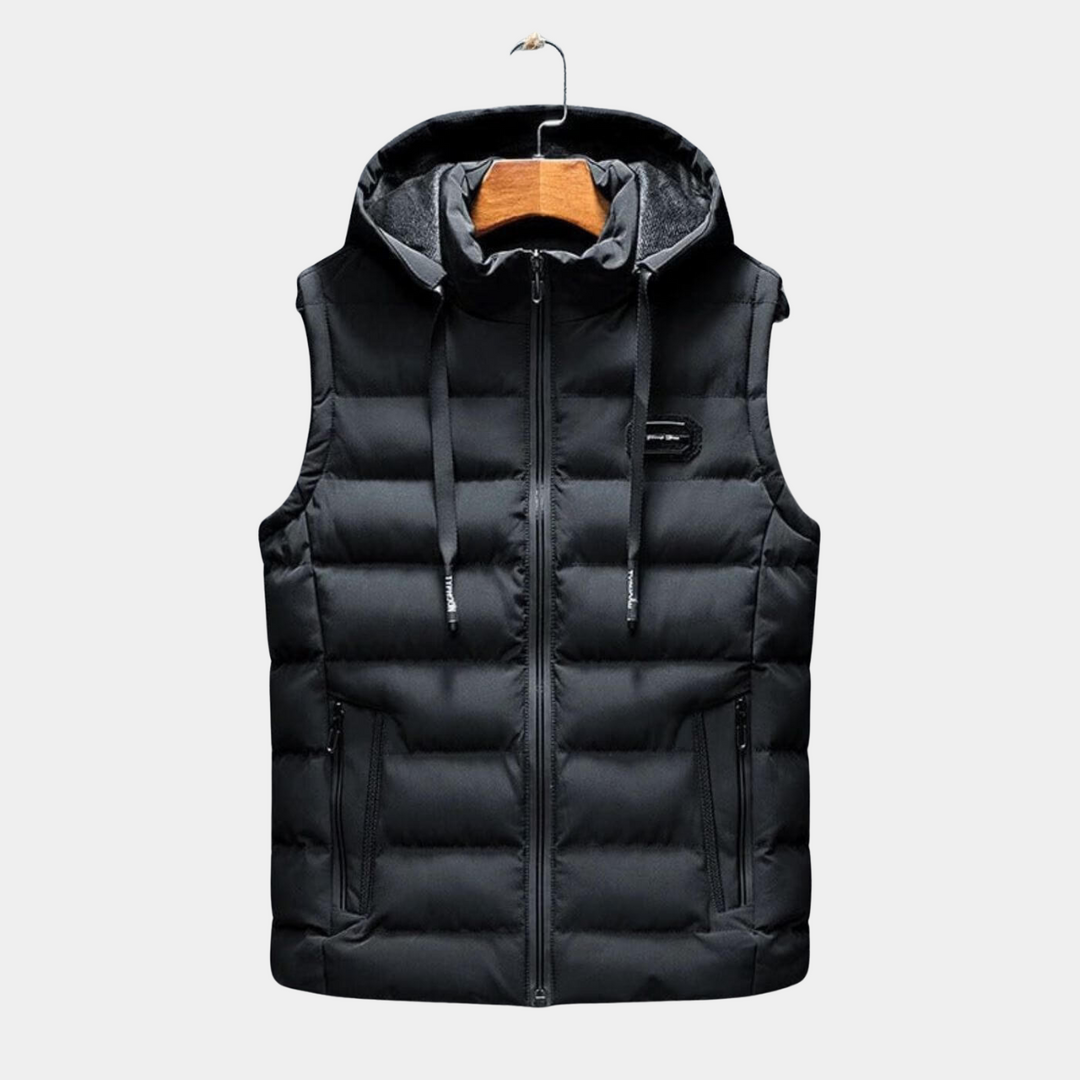 GUGLIELMO | LEKKI BEZRĘKAWNIK" can be rewritten as "GUGLIELMO | Lightweight Sleeveless Jacket.