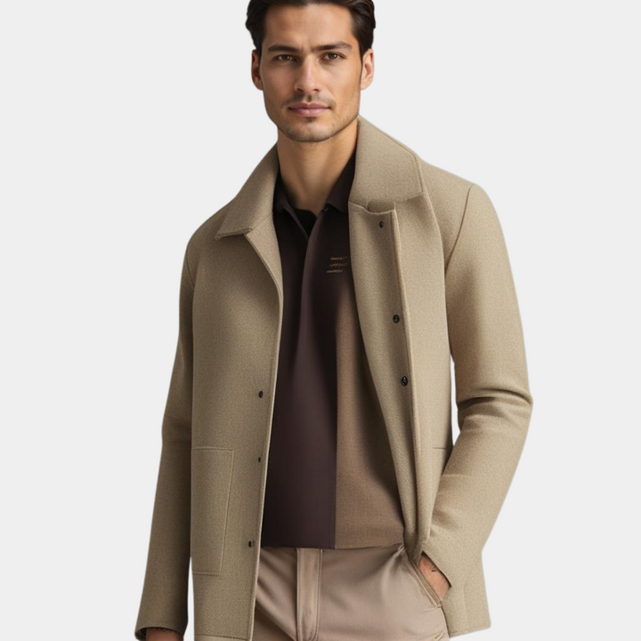 VENERIO | ELEGANT WOOL COAT