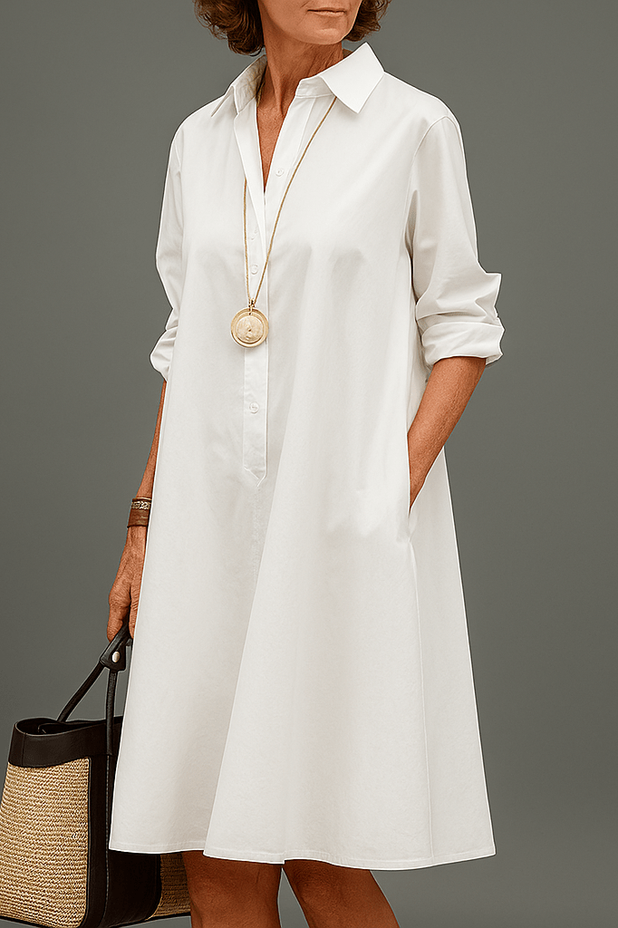 ELIZA| Elegancka Midi-Sukienka