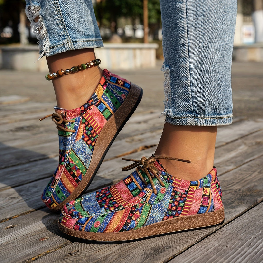 Beeckhoven – Kolorowe Retro Buty Damskie