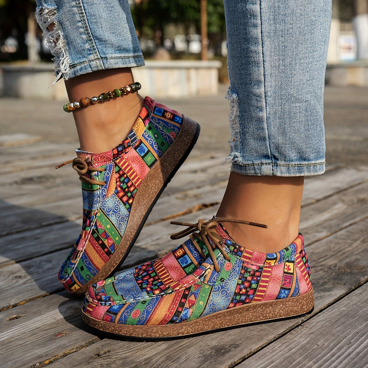 Beeckhoven – Kolorowe Retro Buty Damskie