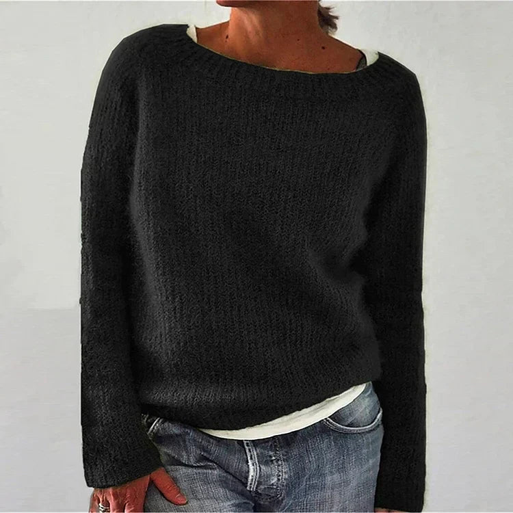 Camilla – Sweter z Długim Rękawem