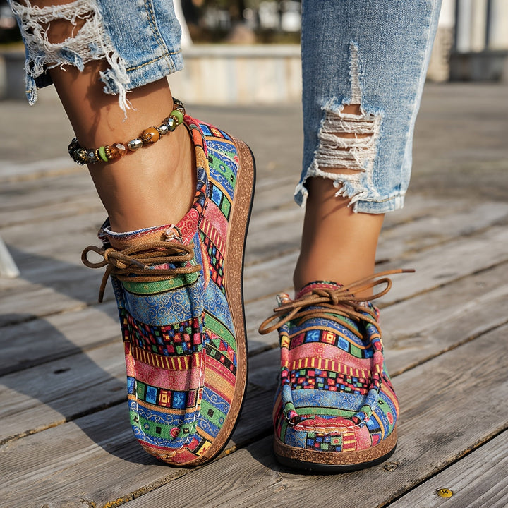 Beeckhoven – Kolorowe Retro Buty Damskie