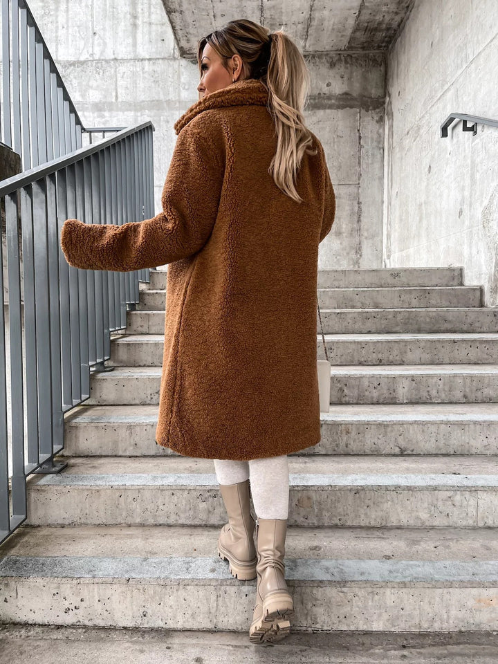 Luana - Puchowy Teddy Jacket