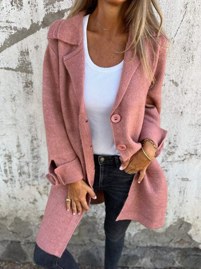 Simone™ - Casual długi płaszcz na jesień