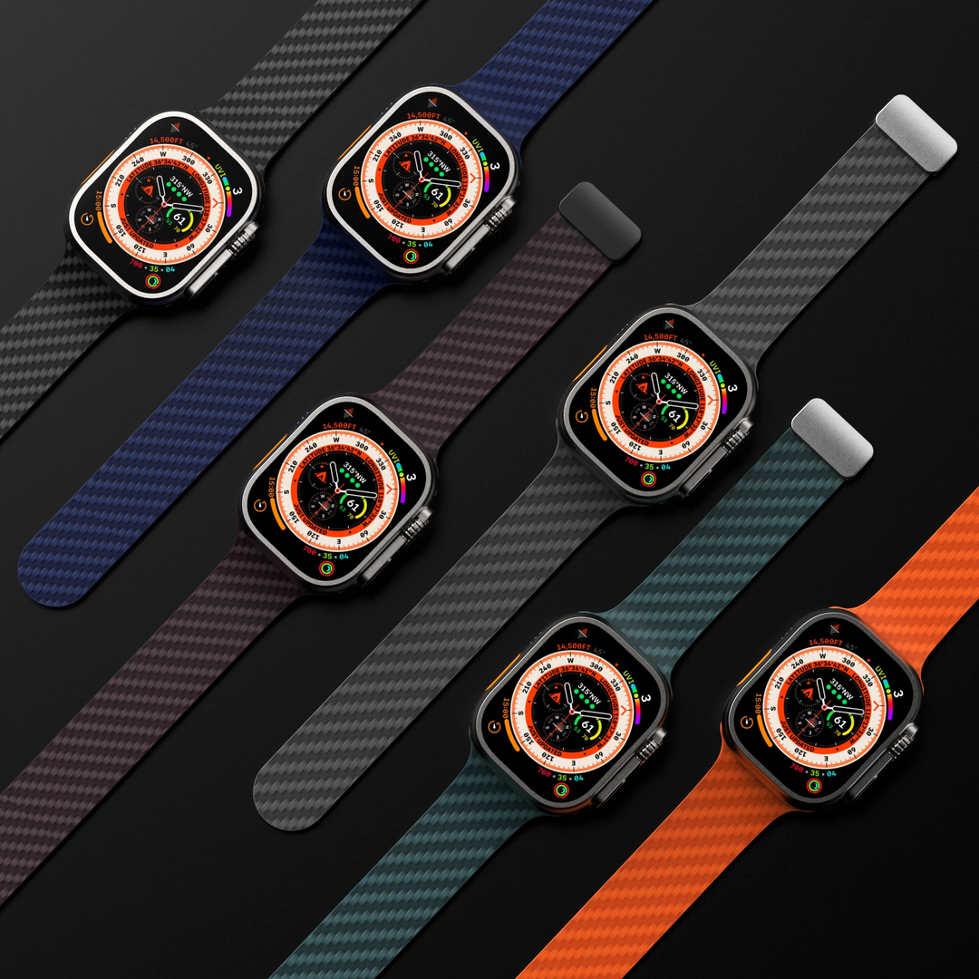 Pasek do Apple Watch z włókna węglowego Pulse