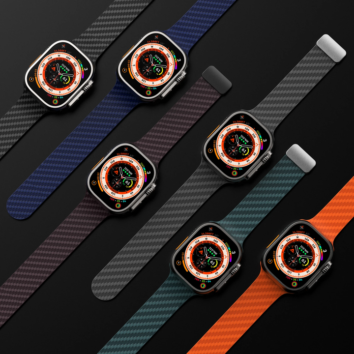 Pasek do Apple Watch z włókna węglowego Pulse