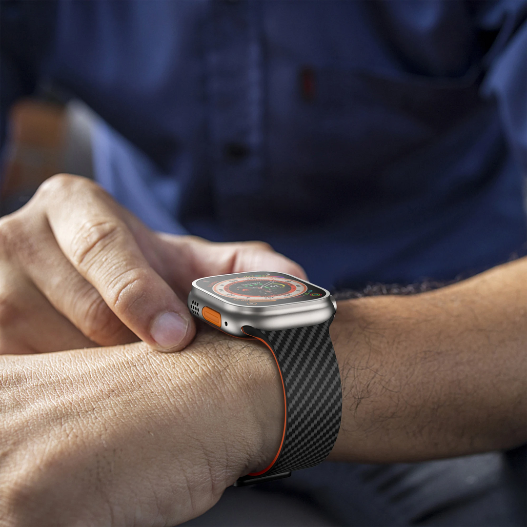 Pasek do Apple Watch z włókna węglowego Pulse