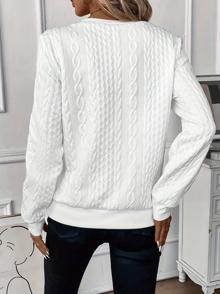 Emy | Sweter z zamkiem
