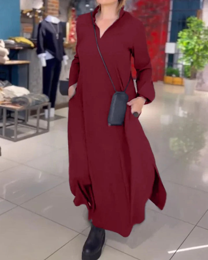 Klara - Zwiewna Sukienka Maxi