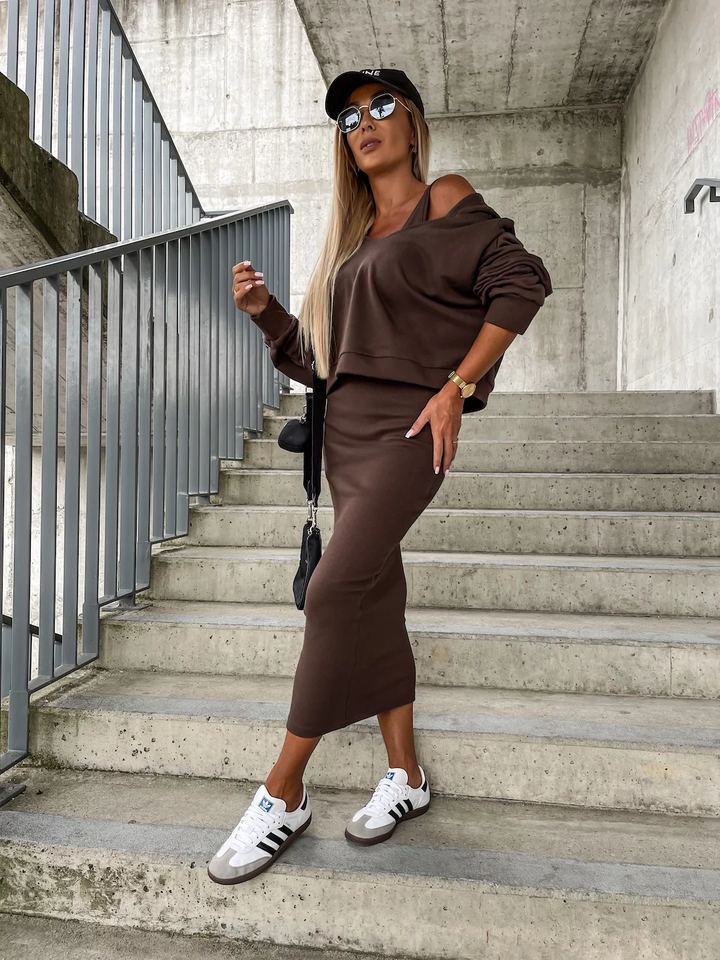 Zestaw sukienki i bluzy