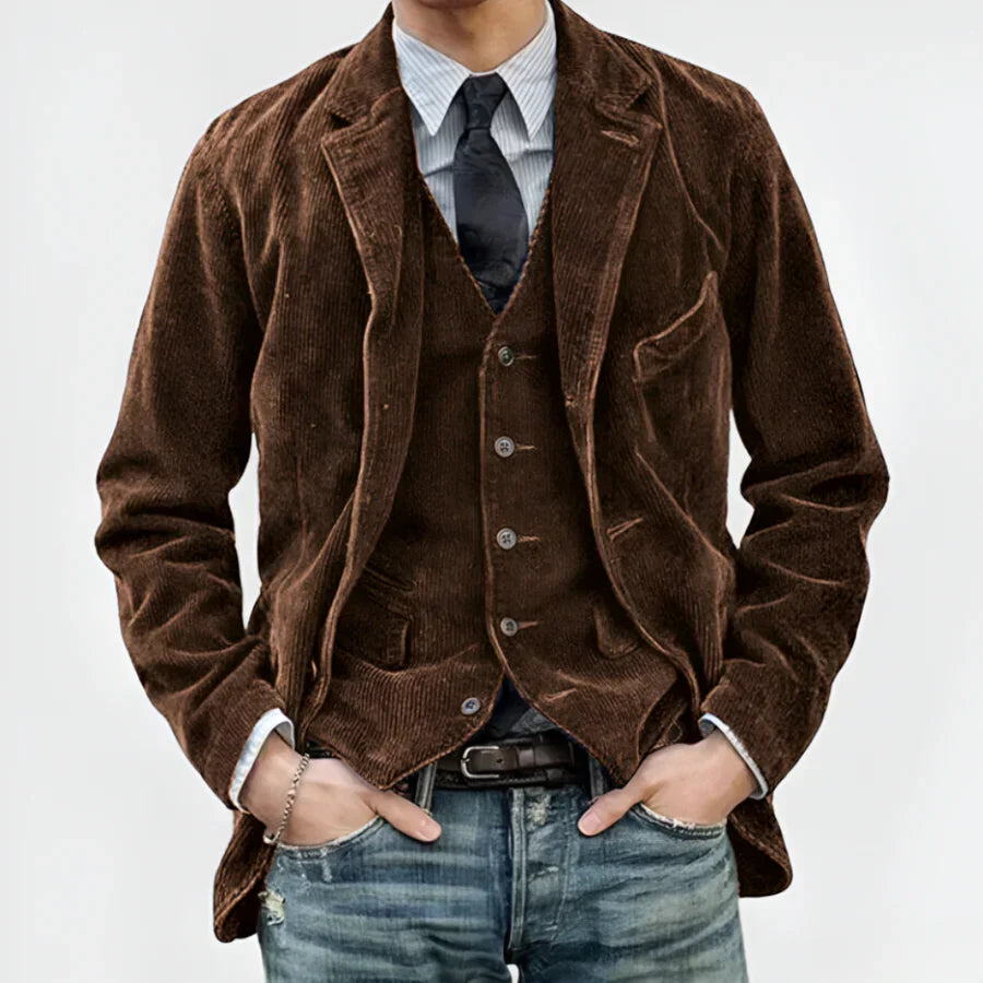 ENRICO | Vintage Jacket and Vest Set