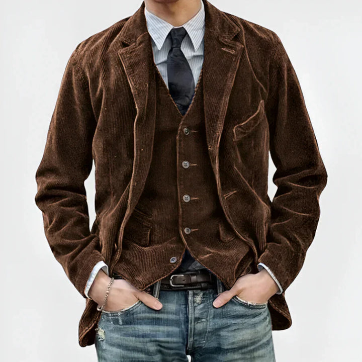 ENRICO | Vintage Jacket and Vest Set
