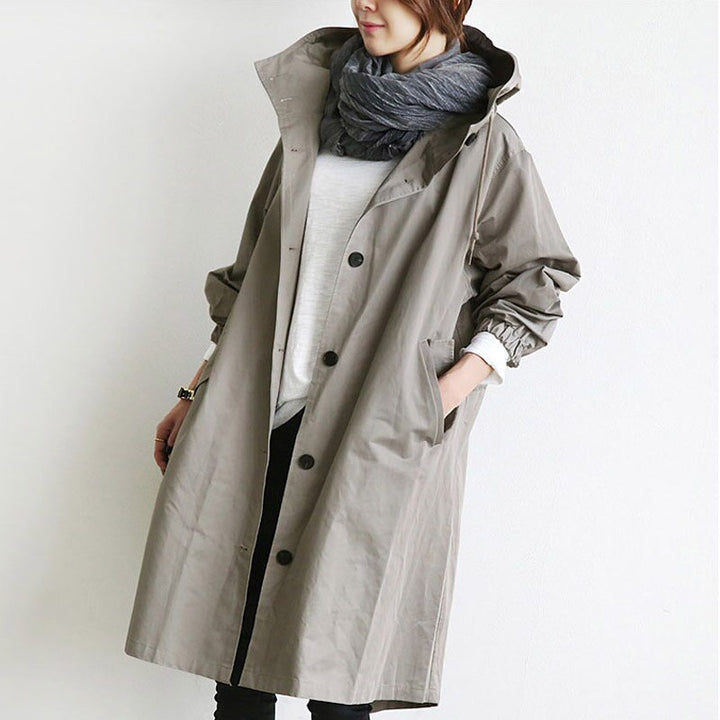 Mandy | Elegancki i wodoodporny płaszcz trench
