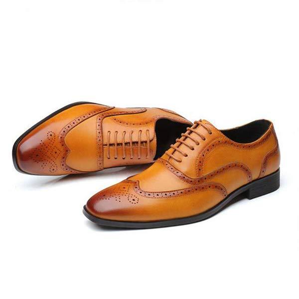 MĘSKIE PÓŁBUTY BROGUE 02236217