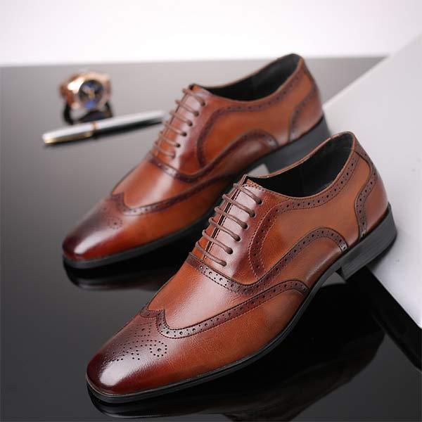 MĘSKIE PÓŁBUTY BROGUE 02236217