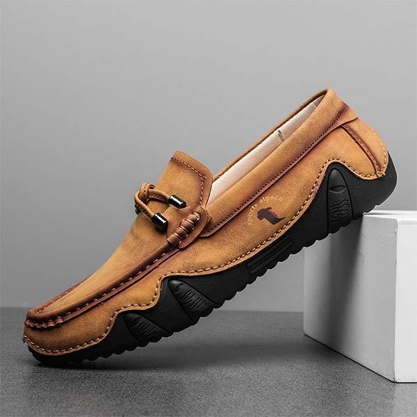 MĘSKIE CASUALOWE RĘCZNIE SZYTE BUTY SKÓRZANE 11426926