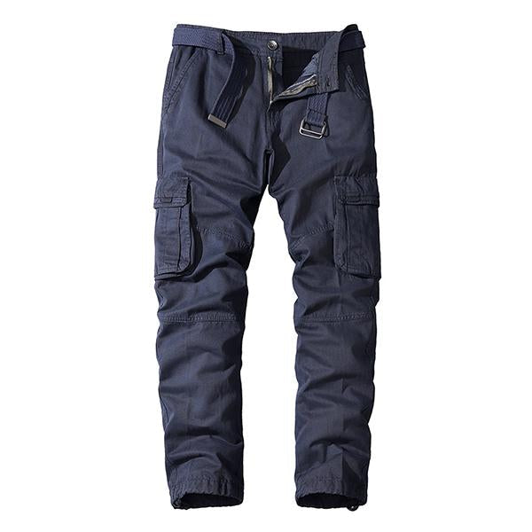 CASUAL STRAIGHT MULTI-POCKET CARGO PANTS 05518675M (BEZ PASKA)