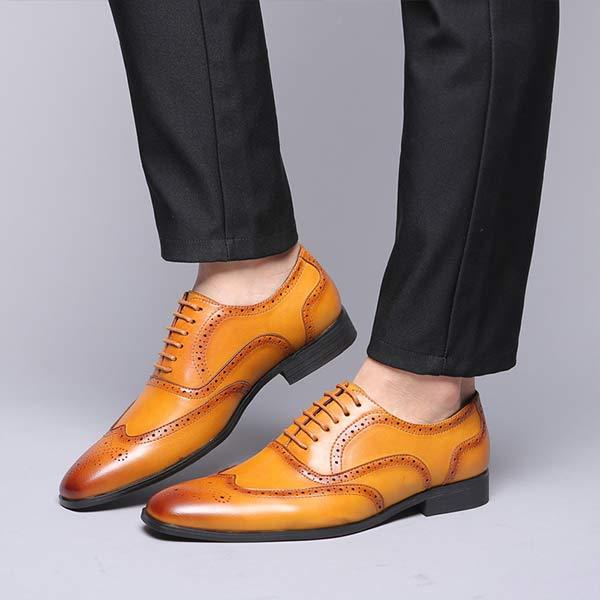 MĘSKIE PÓŁBUTY BROGUE 02236217