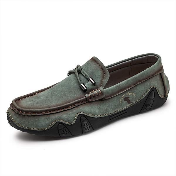 MĘSKIE CASUALOWE RĘCZNIE SZYTE BUTY SKÓRZANE 11426926