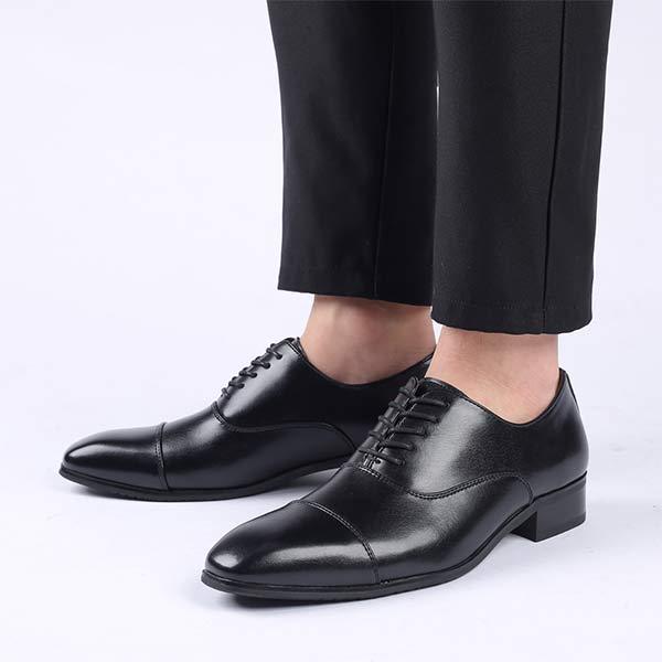 MĘSKIE CZARNE BUTY GARNITUROWE 50615112